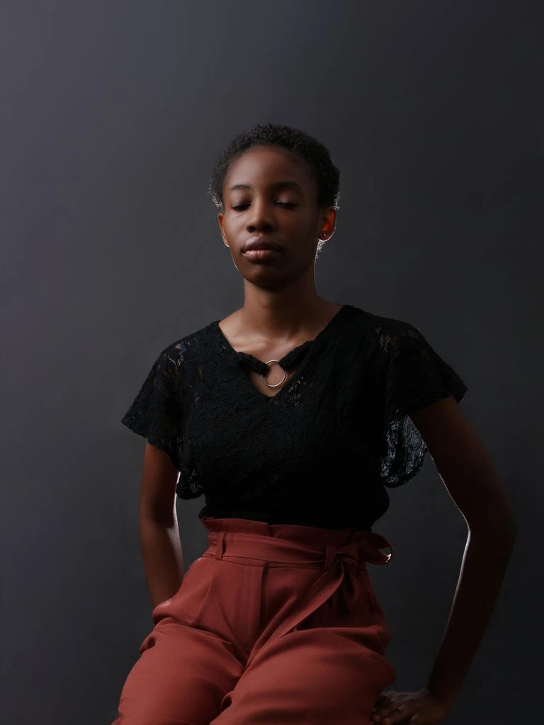 Imani Brooks, Senior Culture Writer, photographed in Leimert Park.